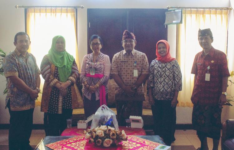 Kunjungan Kerja Pemkot Tangerang ke Dinas P2KBP3A Kabupaten Badung, 26 April 2018.