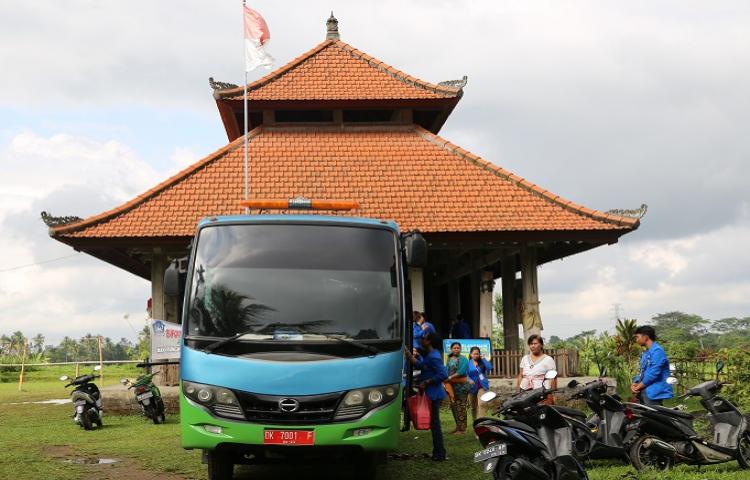 Pelayanan PAPSMEAR di Banjar Telutug, Desa Carangsari, Kec. Petang, Kab. Badung.