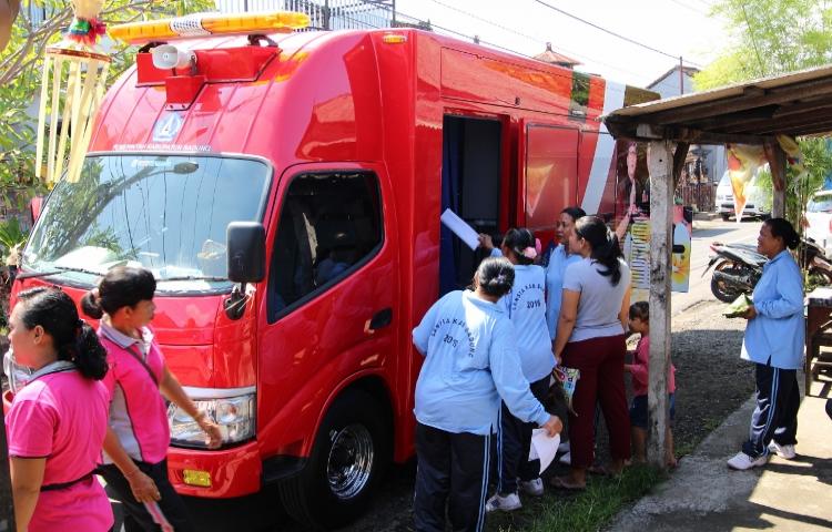 Pelayanan Papsmear di Banjar Mengening, Desa Cemagi, Kecamatan Mengwi.