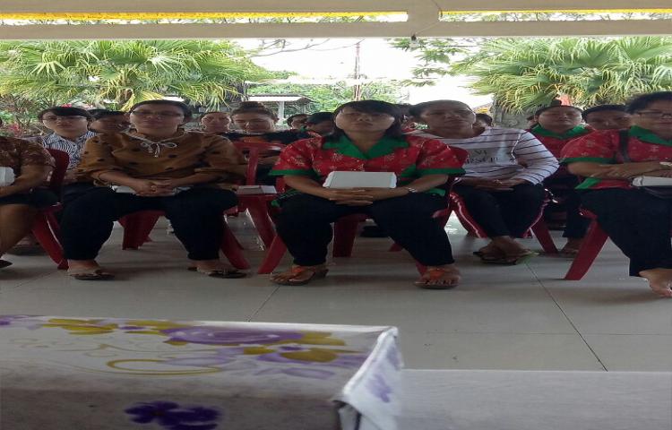 Pertemuan Kampung KB di Desa Tibubeneng, Banjar Aseman Kangin, Kecamatan Kuta Utara.