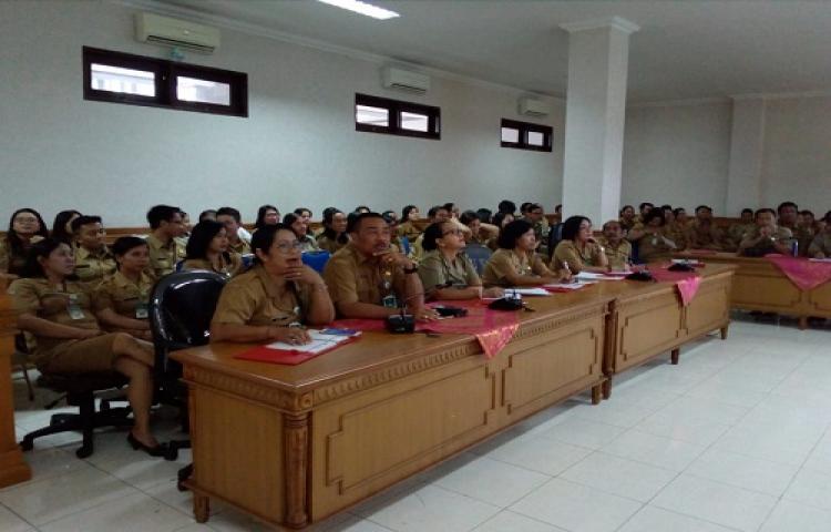 Rapat Rutin Bulan Juni DP2KBP3A Kab. Badung