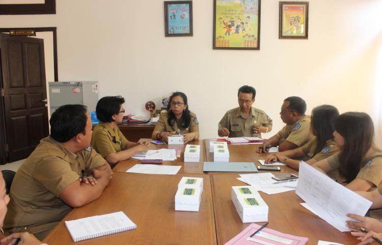 Rapat Rutin P2TP2A Kab.Badung
