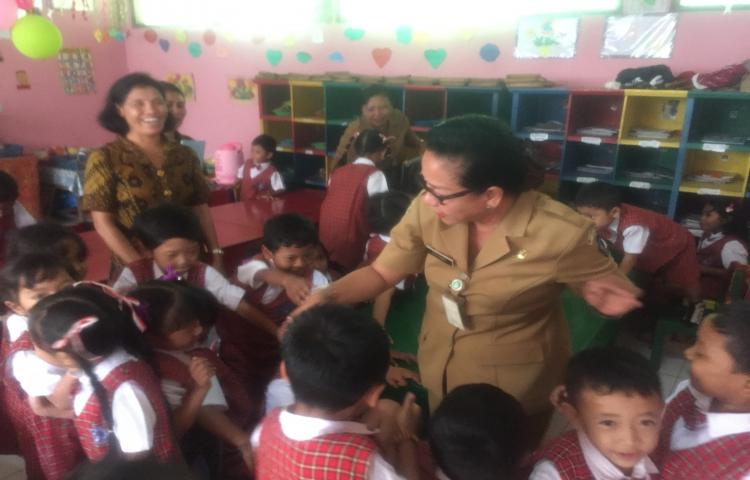 Sosialisasi Pencegahan Kekerasan Seksual Pada Anak TK Kumara Ngurah Rai I Carangsari