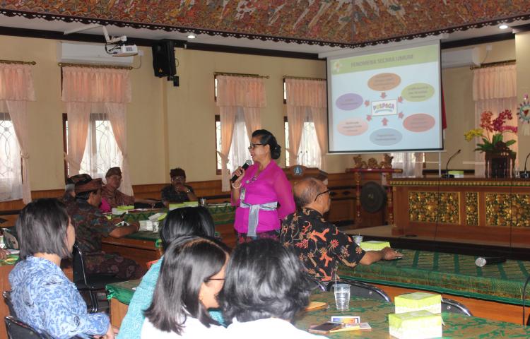 Sosialisasi Pengembangan Pelayanan PUSPAGA Sekar Jepun di Kecamatan Abiansemal