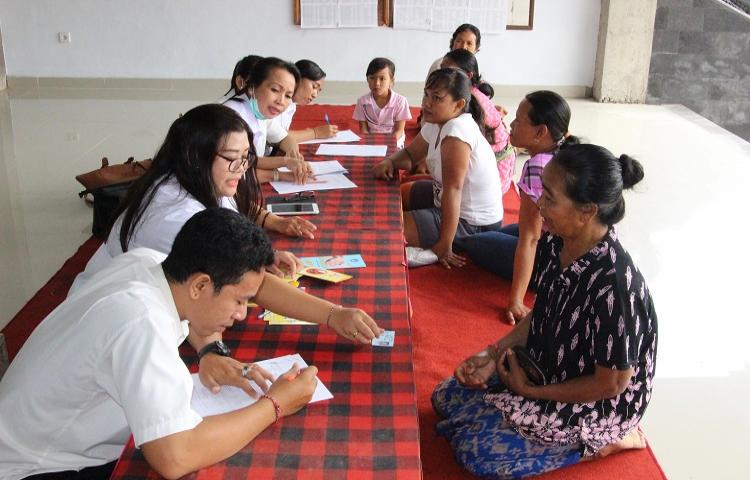 Sosialisasi Unmet Need dan PUS Banjar Pengabetan, Desa Baha, Badung.
