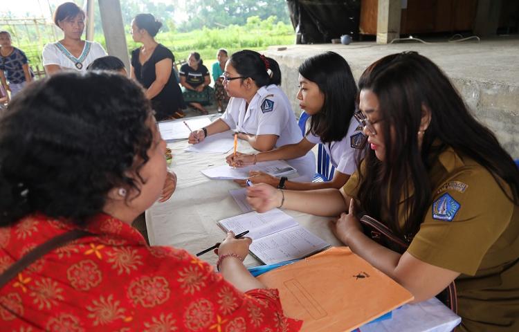 Sosialisasi Unmet Need dan PUS Banjar Telutug, Desa Carangsari, Kec. Petang, Kab. Badung.