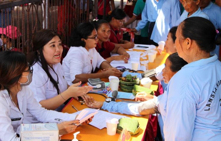 Sosialisasi Unmet Need dan PUS di Banjar Mengening, Desa Cemagi, Kecamatan Mengwi, Kabupaten Badung.