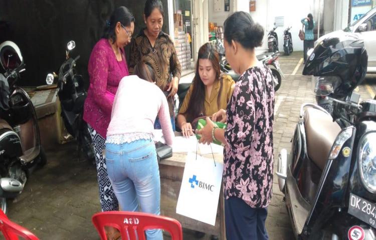 Sosialisasi Unmet Need dan PUS di Wantilan Desa Carangsari, Kecamatan Petang, Kabupaten Badung.