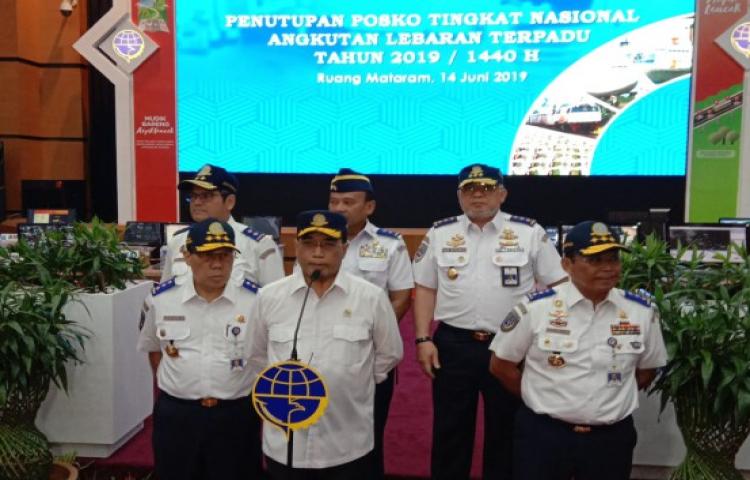 Angkutan Lebaran 2019, Transportasi Darat Naik Paling Tinggi 11,19%
