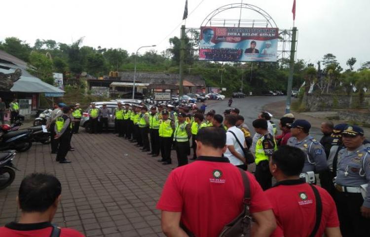 Pam Lomba Balap Sepeda LCC Series XXVIII Tahun 2018 di Kabupaten Badung