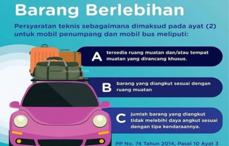 Persiapkan Mudik Lebaran Dengan Baik, Bawa Barang Muatan Secukupnya