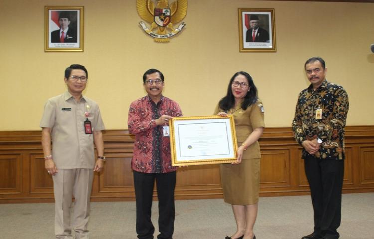 BADUNG RAIH SERTIFIKAT AKREDITASI KEARSIPAN TAHUN 2019