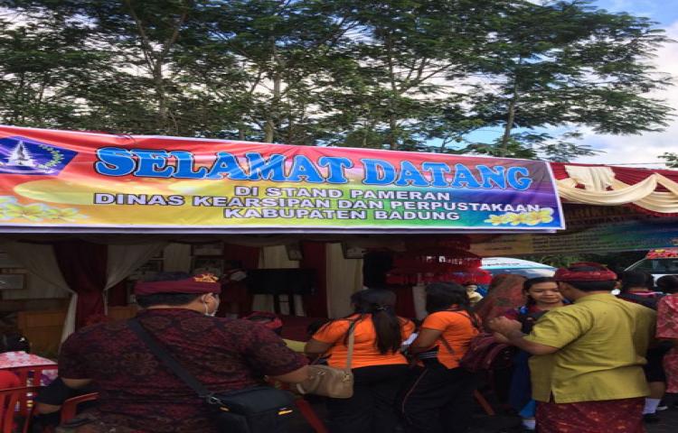 Diskerpus Badung Buka Stand Pameran di FBP 2018