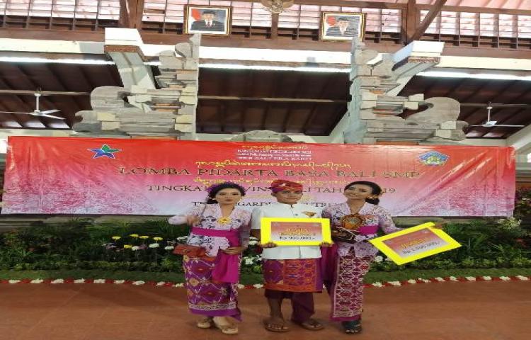 Kabupaten Badung Juarai Lomba Pidarta Bahasa Bali Tingkat Provinsi Tahun 2019