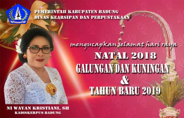 Kadiskerpus Badung Ucapkan Selamat Hari Raya