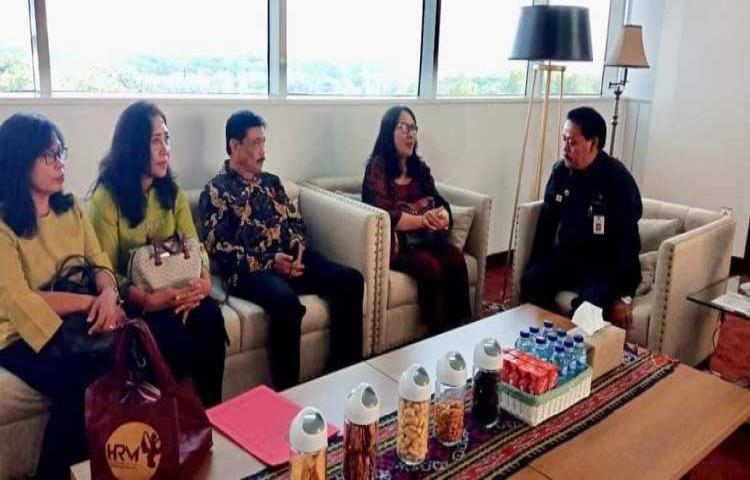 Koordinasi iPusnas, Kadiskerpus Badung Kunjungi Perpusnas RI