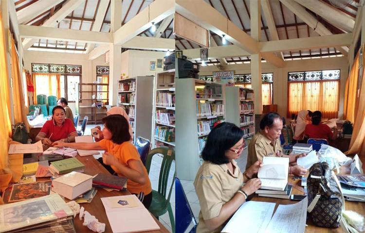 Persiapan Lomba Perpustakaan Desa Mengwi