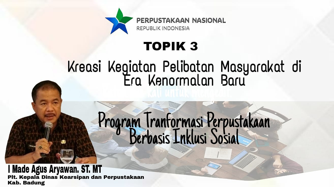 Kreasi Kegiatan Pelibatan Masyarakat Di Era Kenormalan Baru