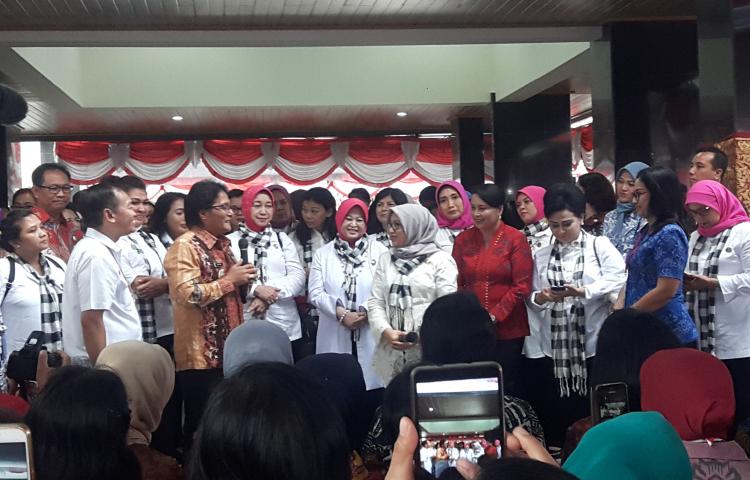 APRESIASI IBU WAKIL PRESIDEN RI KEPADA PEMERINTAH KABUPATEN BADUNG