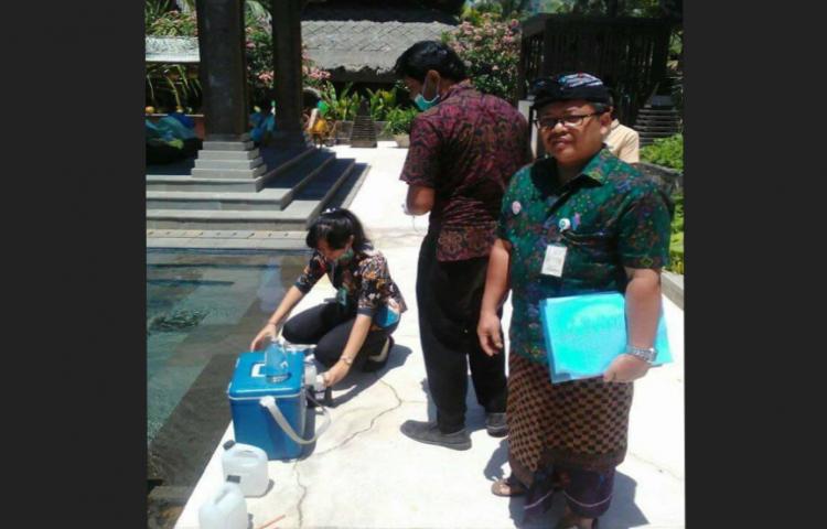 Giat Laik Sehat di Hotel Rizt Calton Nusa Dua