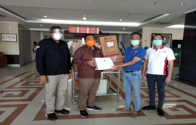 Kepala Dinkes Kab.Badung bersama Direktur RSD Mangusada Menerima Kunjungaan Anggota DPR RI Komisi 6