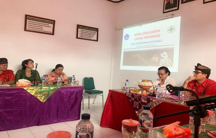 Lokakarya Mini Lintas Program Puskesmas Petang I Bulan I Tahun 2019