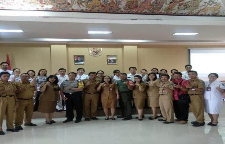 Lokakarya Mini Lintas Sektor di Kecamatan Petang