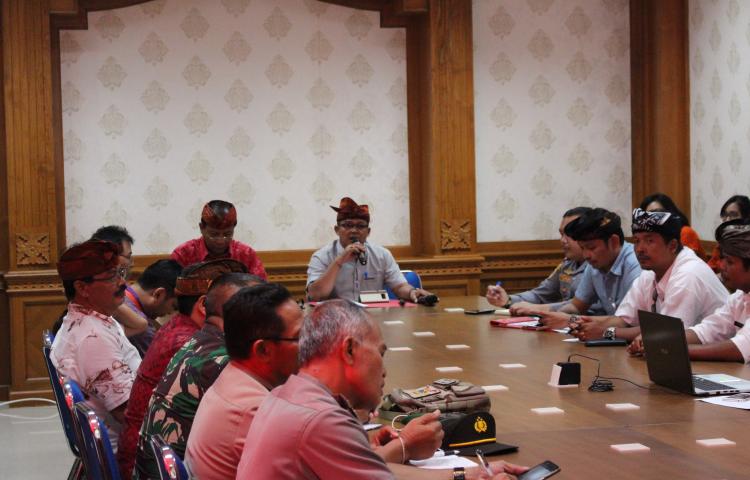 Diskominfo dan BPBD Badung Menggelar Rapat Koordinasi