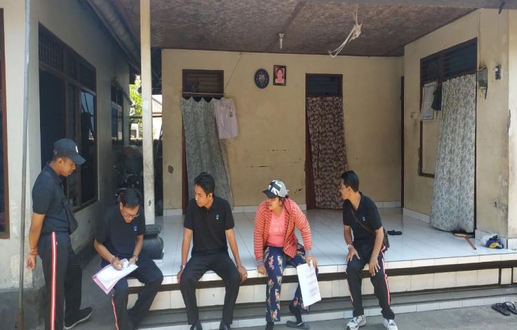 "GERTAK" Pendataan Penduduk Kurang Mampu