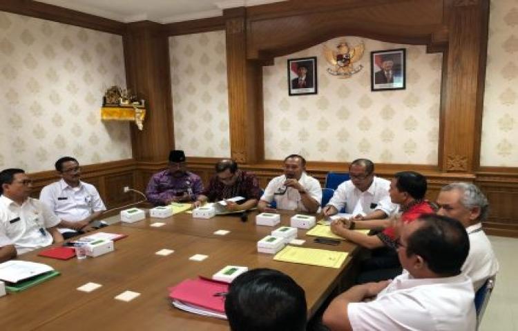 Komisi Informasi Prov. Bali Melakukan Visitasi Dalam Rangkan Monev Keterbukaan Informasi Publik di Kabupaten Badung