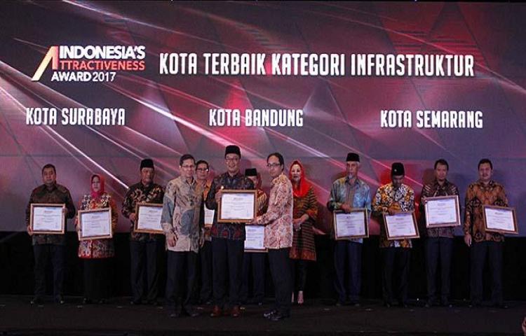 Kota Bandung dan Badung Raih Penghargaan Tertinggi IAA 2017