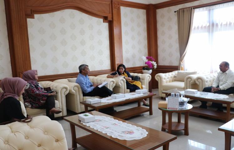 Kunjungan Tim Spending Program Kemitraan Indonesia Australia untuk Perekonomian (PROSPERA)