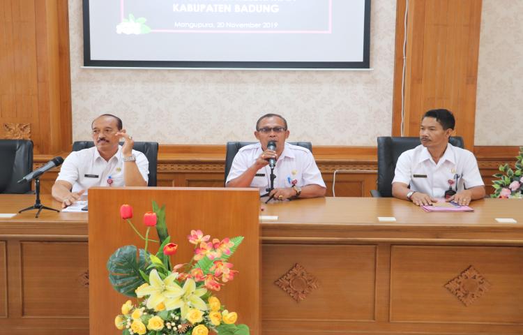 Pelaksanaan Rapat Koordinasi PPID Desa dan Kelurahan Kab. Badung