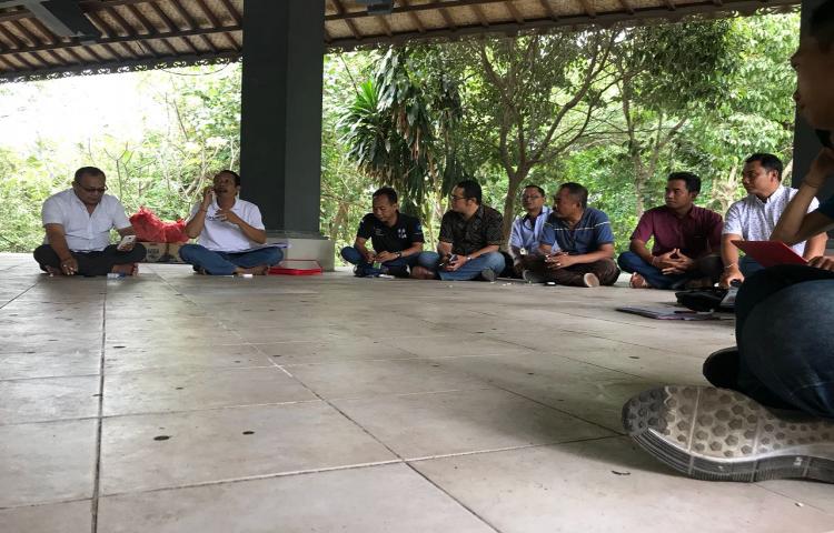 Rapat Koordinasi Hasil MC0 Untuk Kegiatan Akses Internet di Kabupaten Badung.