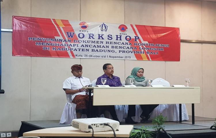 Workshop Kontinjensi Ancaman Bencana Longsor