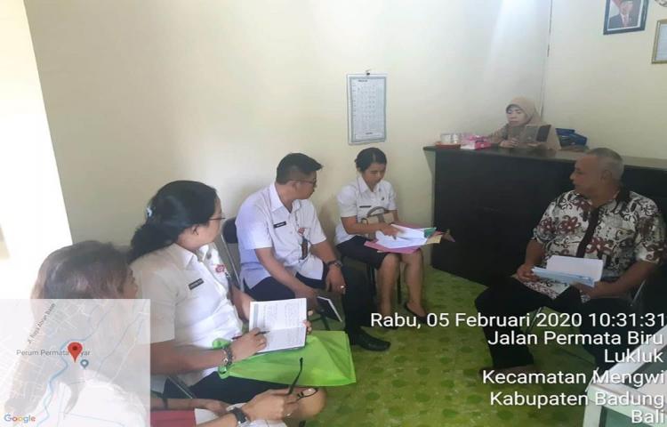 Monitoring dan Evaluasi Koperasi tidak Aktif yaitu ke Koperasi Ayu Nulus dan Koperasi Permata Harapan