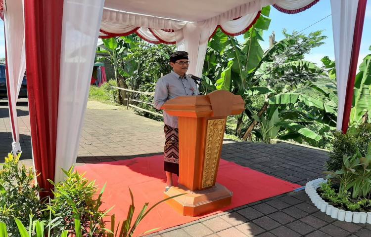 Pembukaan Pasar Murah Menyambut Hari Raya Galungan dan Kuningan