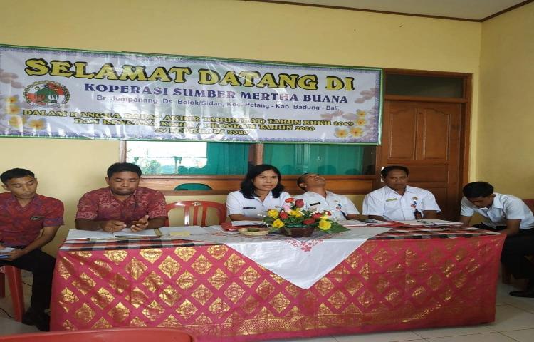 (RAT) yang ke VIII Koperasi Sumber Mertha Buana untuk Tahun Buku 2019