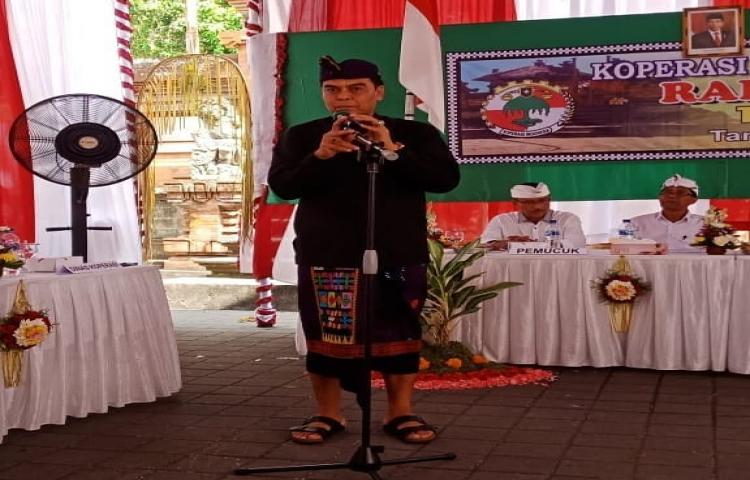 Rapat Anggota Tahunan ( RAT ) Koperasi Dalem Kahyangan Dukuh