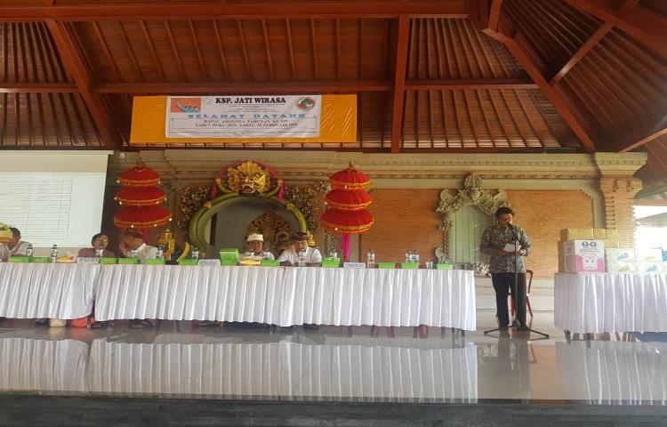 Rapat Anggota Tahunan ( RAT ) Koperasi Jati Wirasa yg ke 14