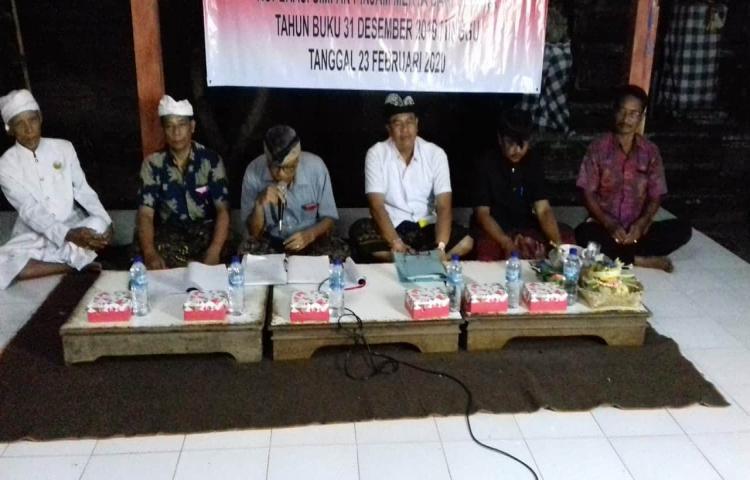 Rapat Anggota Tahunan ( RAT ) Koperasi Merta Sari Sedana Tahun Buku 2019