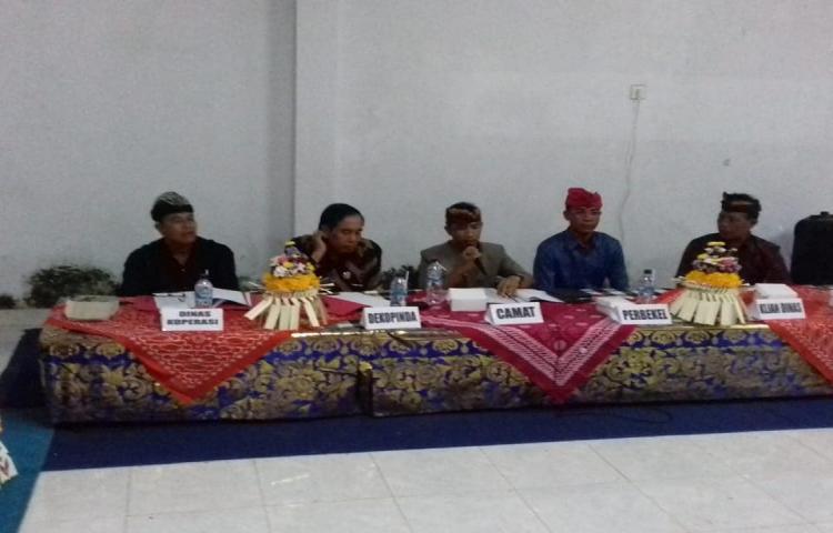 Rapat Anggota Tahunan ( RAT ) Koperasi Simpan Pinjam Amerta Luhur Sari Tahun Buku 2019