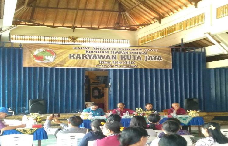 Rapat Anggota Tahunan (RAT) Koperasi Karyawan Kuta Jaya Tahun Buku 2019