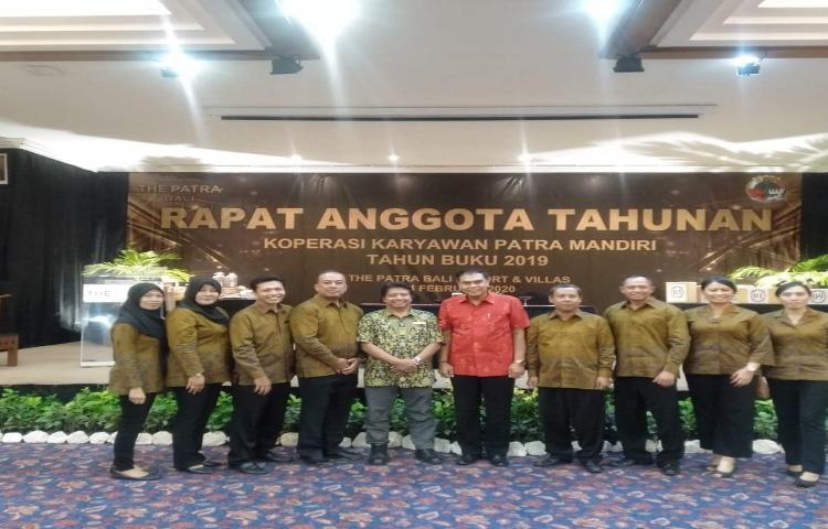 Rapat Anggota Tahunan (RAT) Koperasi Karyawan Patra Mandiri The Patra Bali Resort dan Villas Tahun Buku 2019
