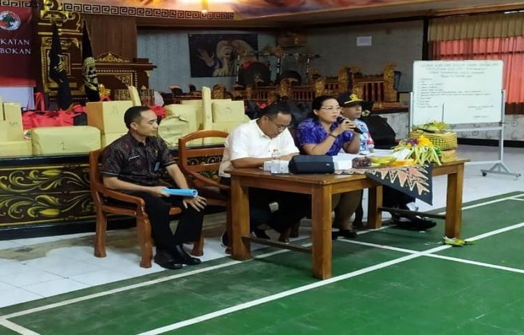 Rapat Anggota Tahunan (RAT) Koperasi Pegawai Negeri (KPN) Pemasyarakatan bertempat di Aula Lapas Kelas II.A Kerobokan