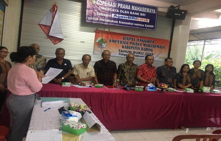 Rapat Anggota Tahunan (RAT) Koperasi Prana Mahasemaya Tahun Buku 2019