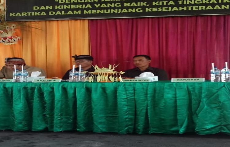 Rapat Anggota Tahunan (RAT) Koperasi Primer Bayu Den Inteldam Kartika Bayu Tahun Buku 2019