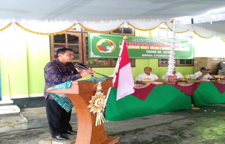 Rapat Anggota Tahunan (RAT) Koperasi Unit Desa (KUD) Panca Jaya Semadi Tahun Buku 2019
