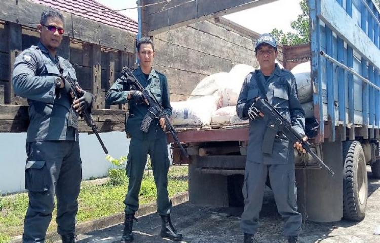 Balai GAKKUM KLHK  Sita 5 Truk dan 25 Ton Pasir Zirkon, 3 Orang Ditetapkan Tersangka