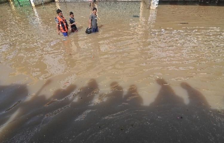 Banjir Landa Wilayah di Tiga Kecamatan Kota Binjai